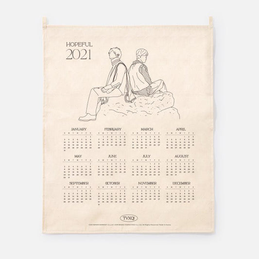 [TVXQ] 2021 Canvas Drawing Calendar