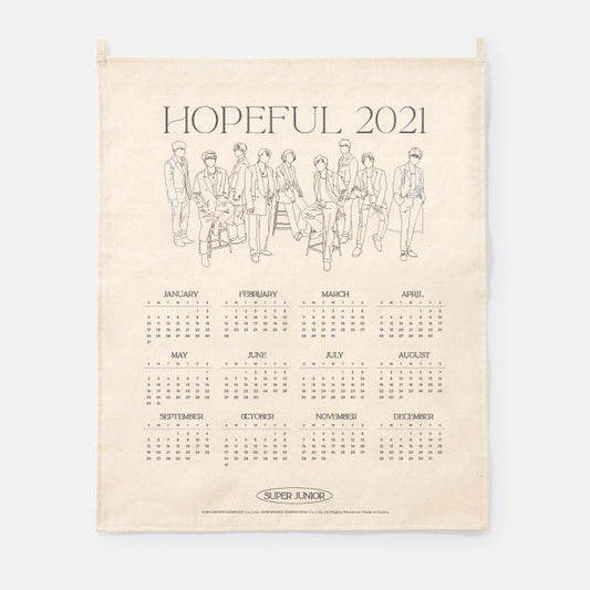 [SUPER JUNIOR] 2021 Canvas Drawing Calendar