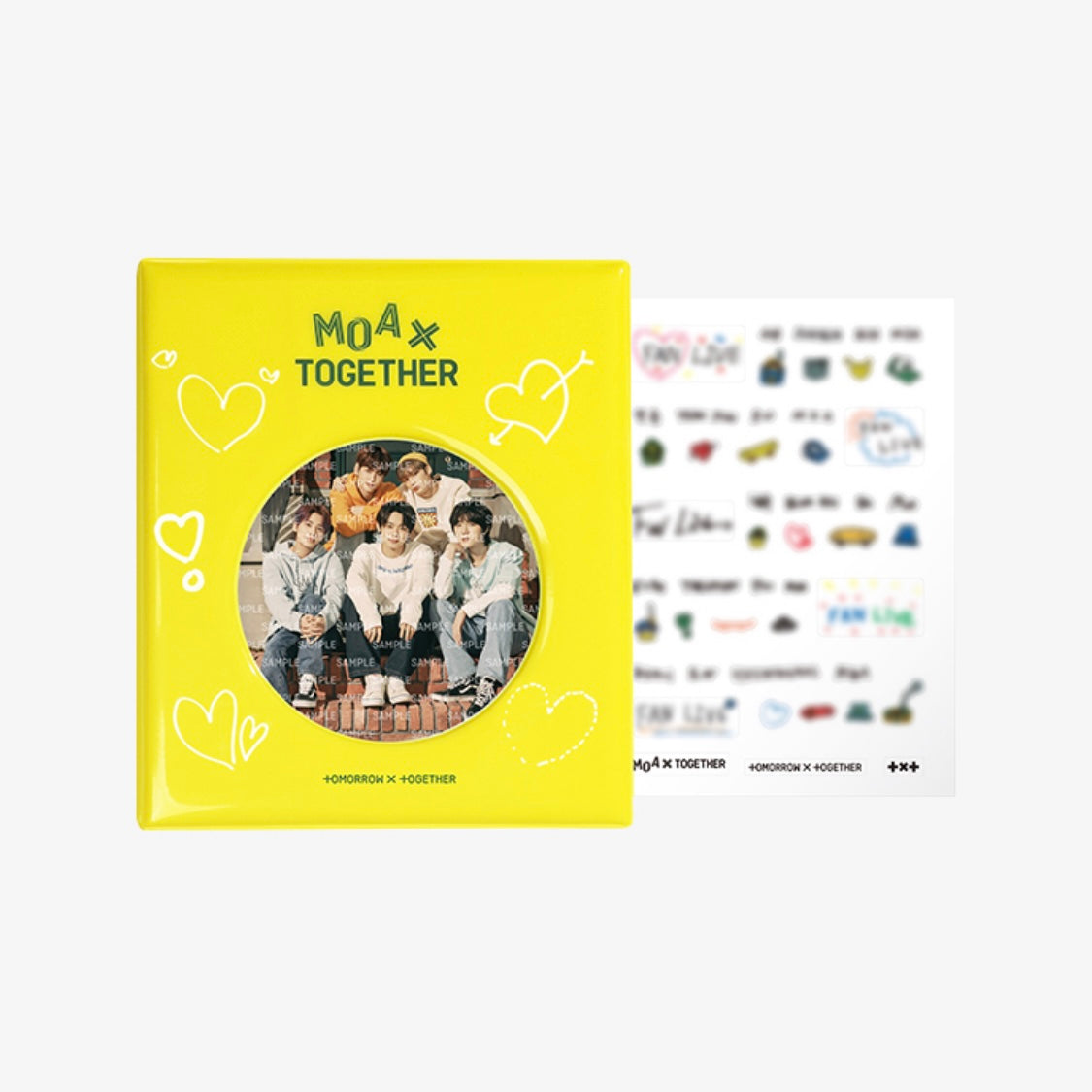 [TXT] MOA x TOGETHER Fanlive : Photo Card Binder