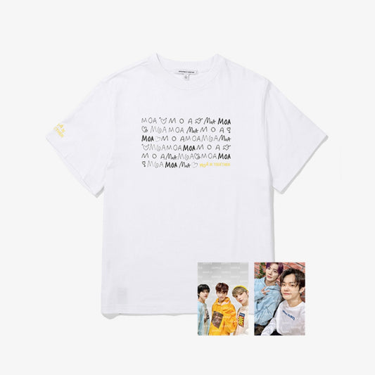 [TXT] MOA x TOGETHER Fanlive : S/S T-Shirt (White)