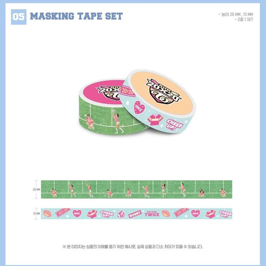 [TWICE] 2020 Season's Greetings : Run 20x20 Special MD : Masking Tape Set