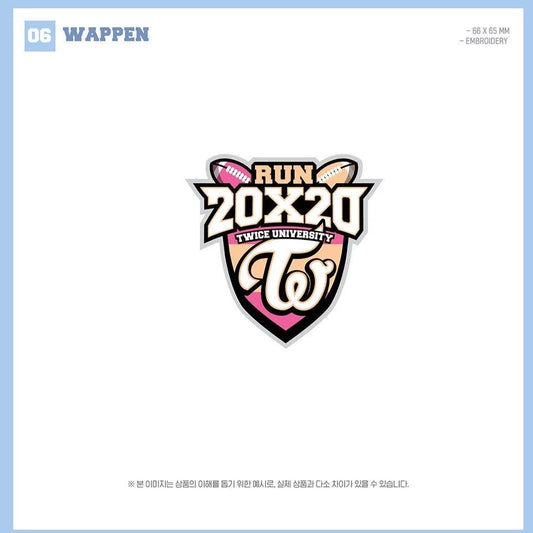 [TWICE] 2020 Season's Greetings : Run 20x20 Special MD : Wappen