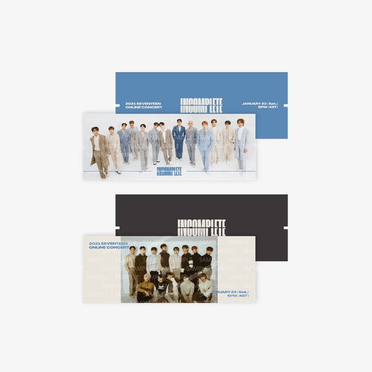 [SEVENTEEN] Incomplete : Photo Ticket Set