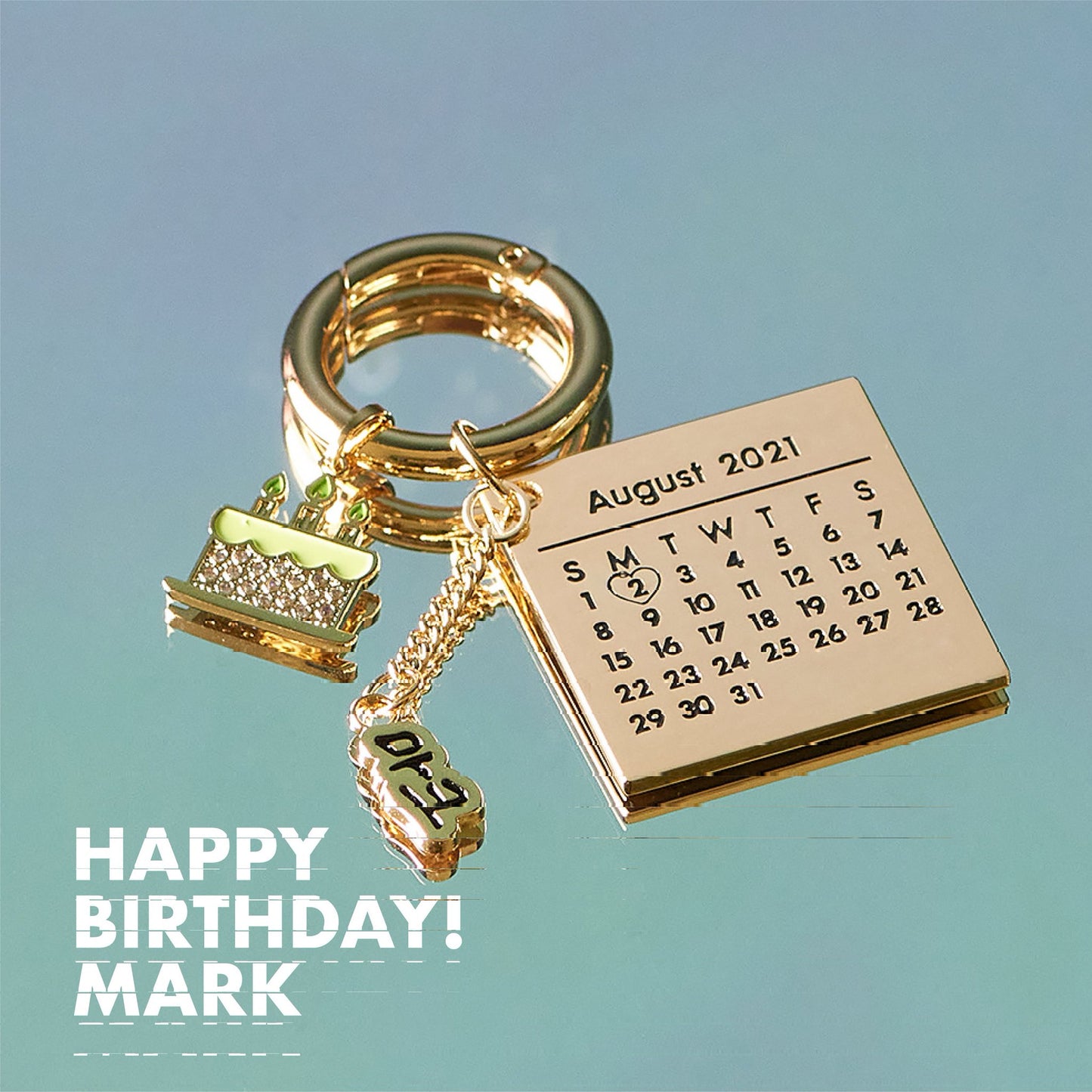 [NCT] Happy Birthday Mark : Artist Birthday Keyring