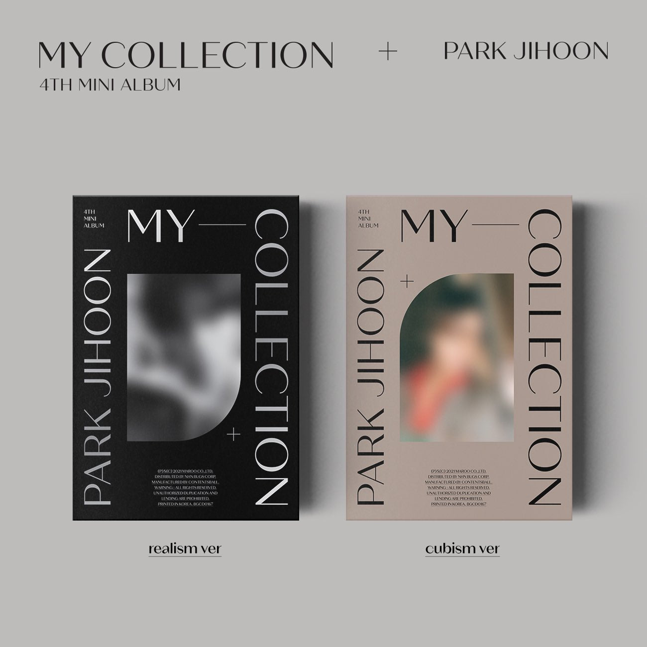 [PARK JI HOON] My Collection