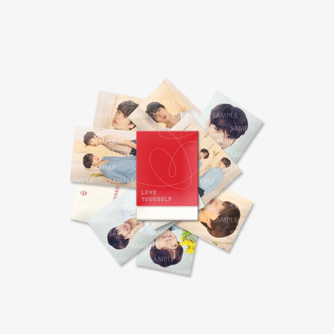 [BTS] BangBang Pop Up : Mini Photocard Set Love Yourself