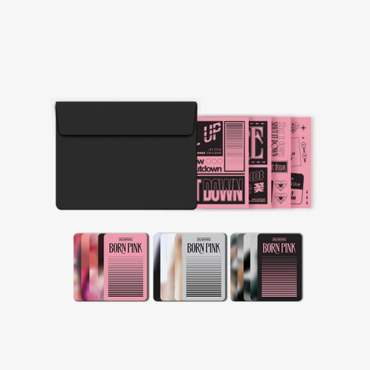 [BLACKPINK] Born Pink World Tour : Lyrics Card + Photo Card Set