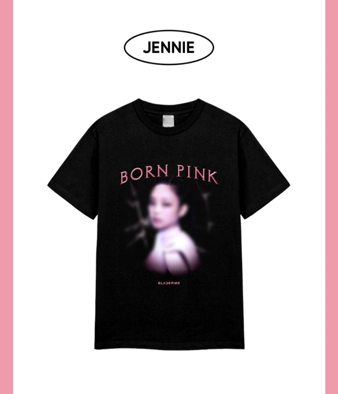 [BLACKPINK] Born Pink World Tour : Tour T-Shirts Type 1