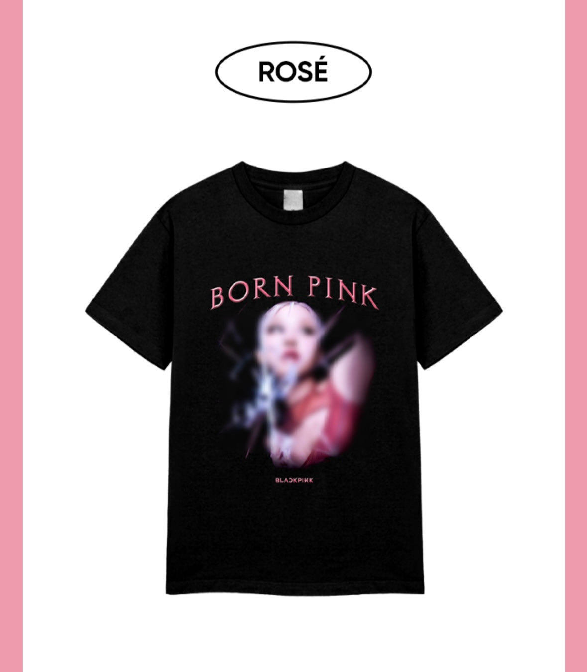 [BLACKPINK] Born Pink World Tour : Tour T-Shirts Type 1