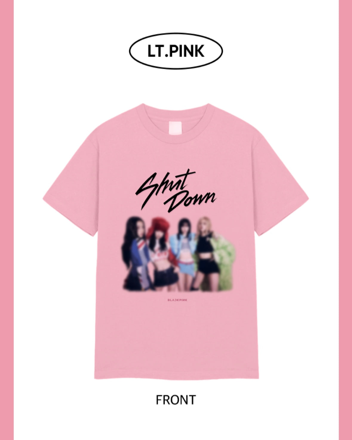 [BLACKPINK] Born Pink World Tour : Tour T-Shirts Type 3