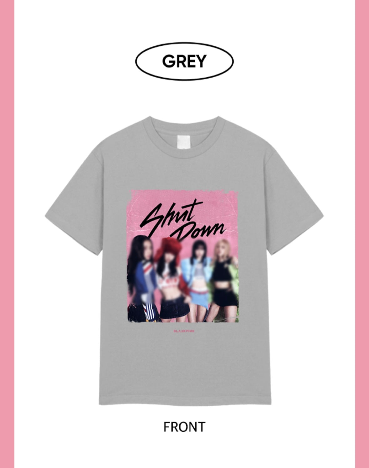 [BLACKPINK] Born Pink World Tour : Tour T-Shirts Type 4