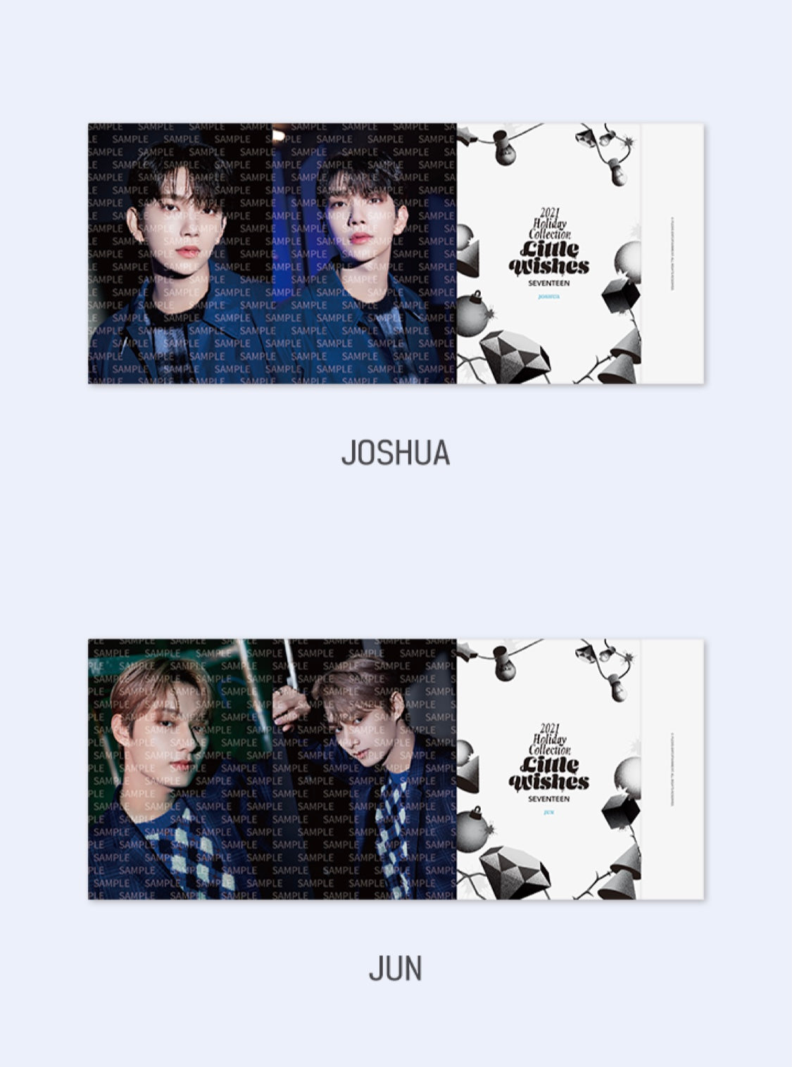 [SEVENTEEN] 2021 Holiday Collection : Little Wishes : 3-SIDED Stand Photo