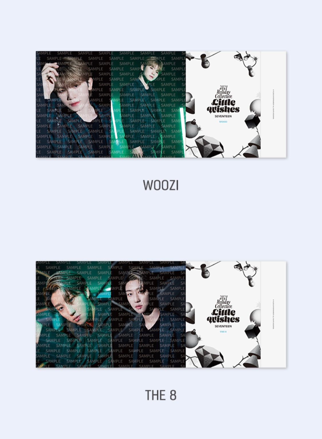 [SEVENTEEN] 2021 Holiday Collection : Little Wishes : 3-SIDED Stand Photo