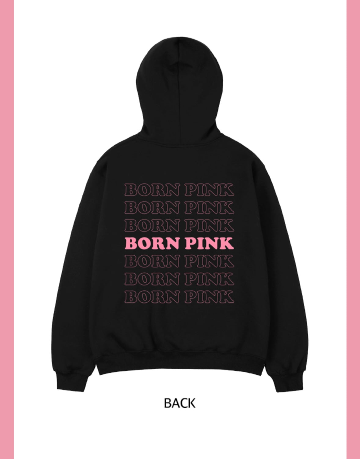 [BLACKPINK] Born Pink World Tour : Tour Hoodie
