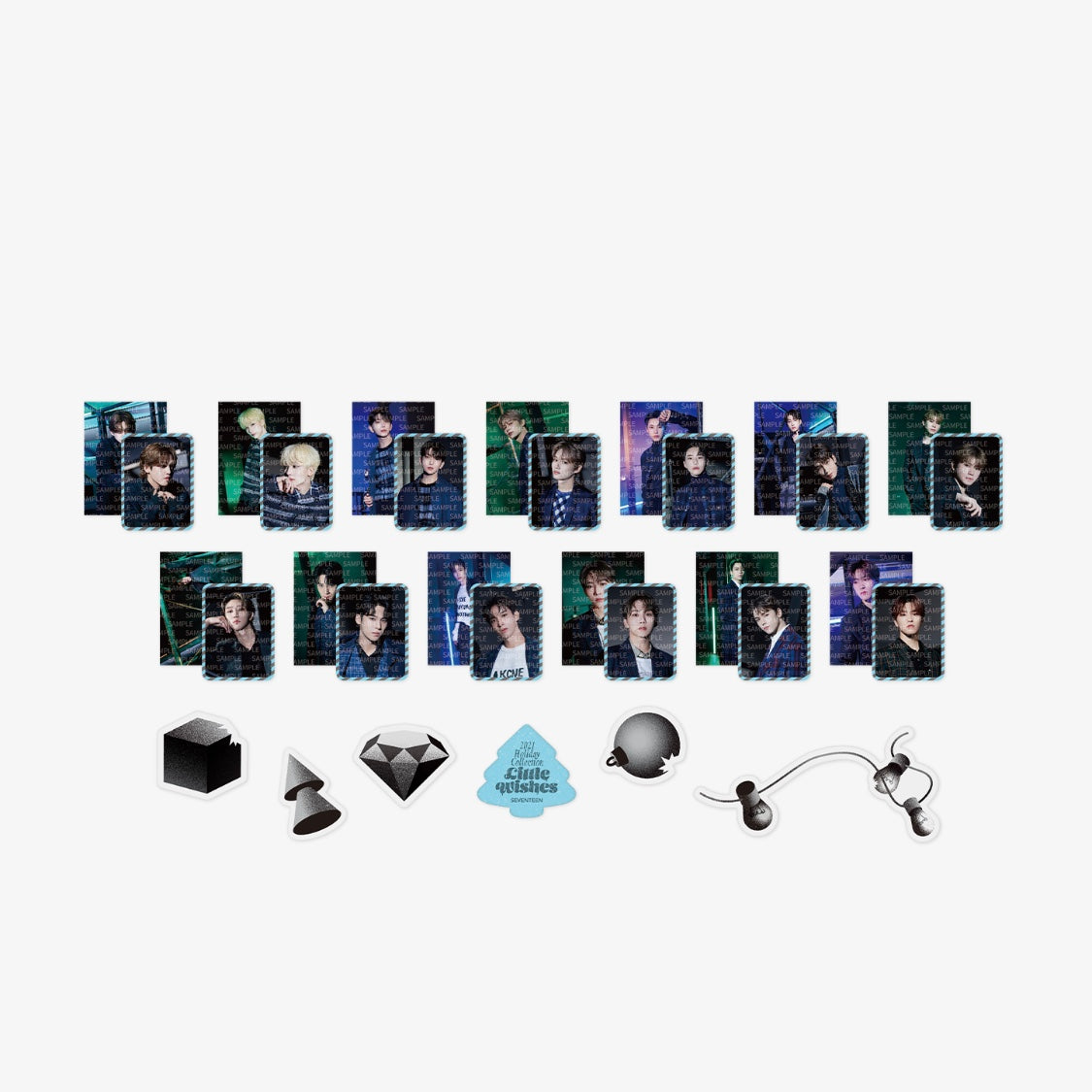 [SEVENTEEN] 2021 Holiday Collection : Little Wishes : Sticker Set