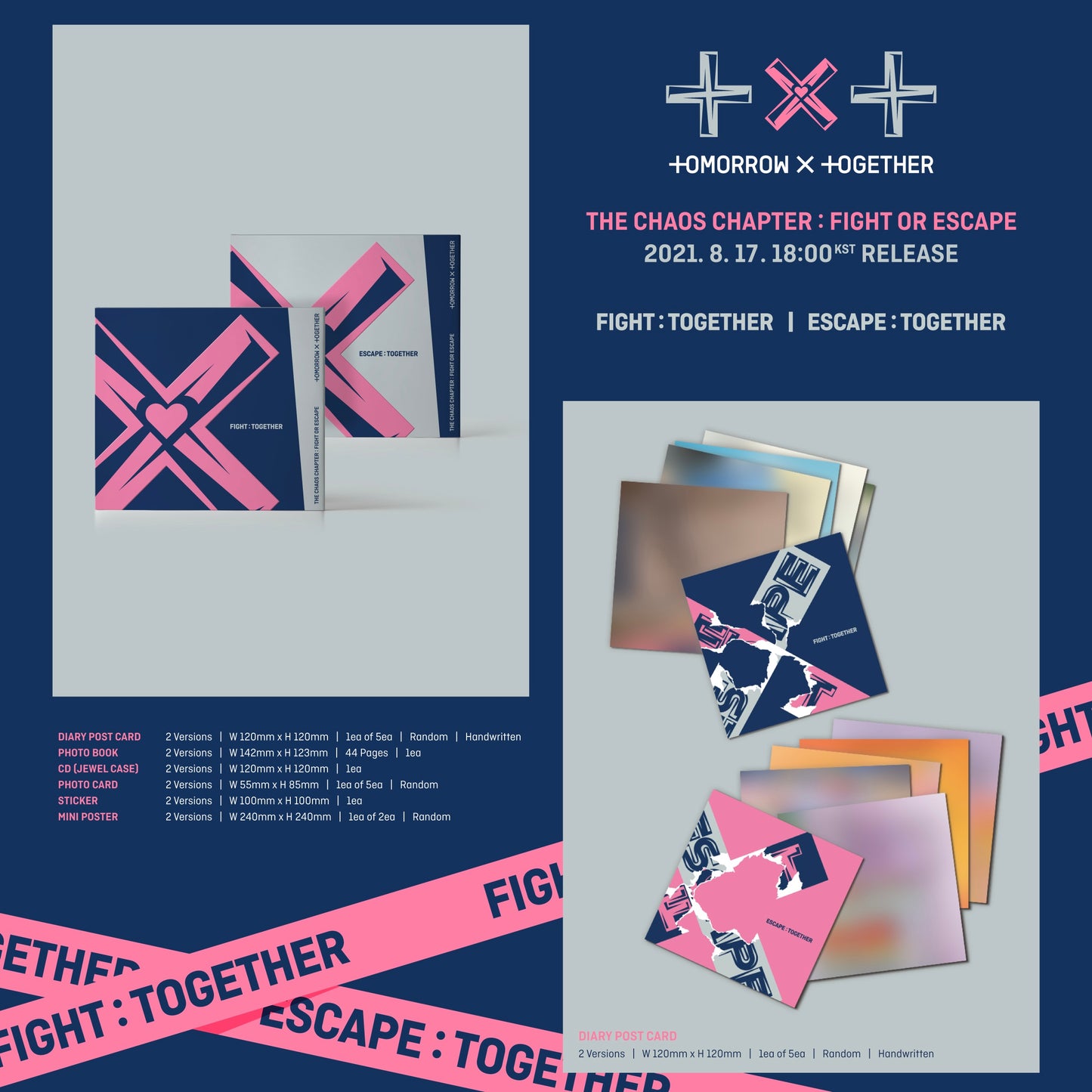 [TXT] The Chaos Chapter : Fight Or Escape Regular Repackage