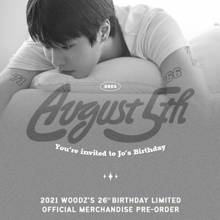 [WOODZ] 2021 26th Birthday Limited Official Merchandise