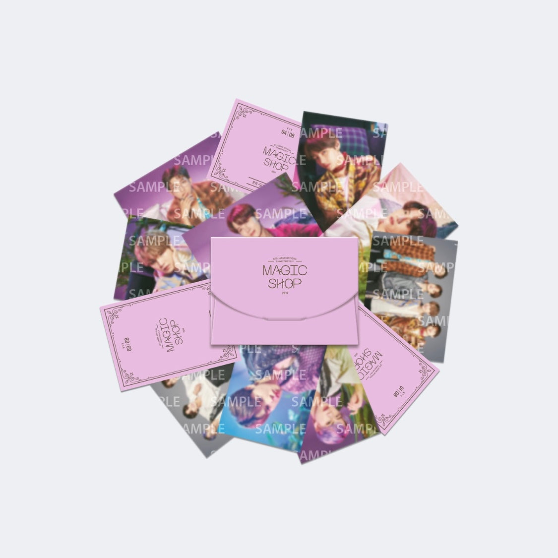 [BTS] Japan Official Fanmeeting Vol.5 : Magic Shop : Mini Photocard Set