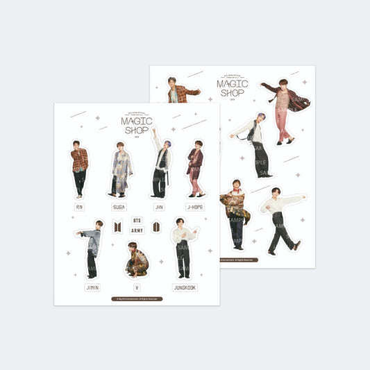 [BTS] Japan Official Fanmeeting Vol.5 : Magic Shop : Deco Sticker Set