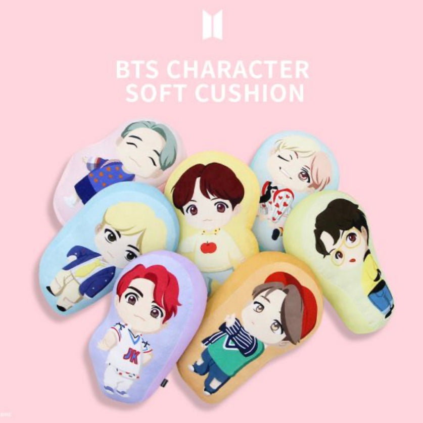 [BTS] Character Mini Soft Cushion