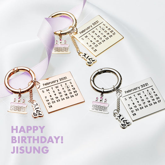 [NCT] Happy Birthday Jisung : Artist Birthday Keyring