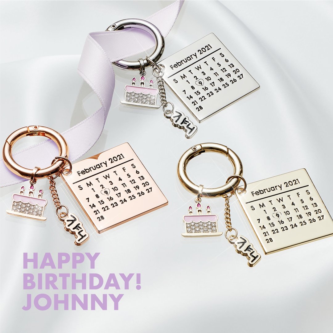 [NCT] Happy Birthday Johnny : Artist Birthday Keyring
