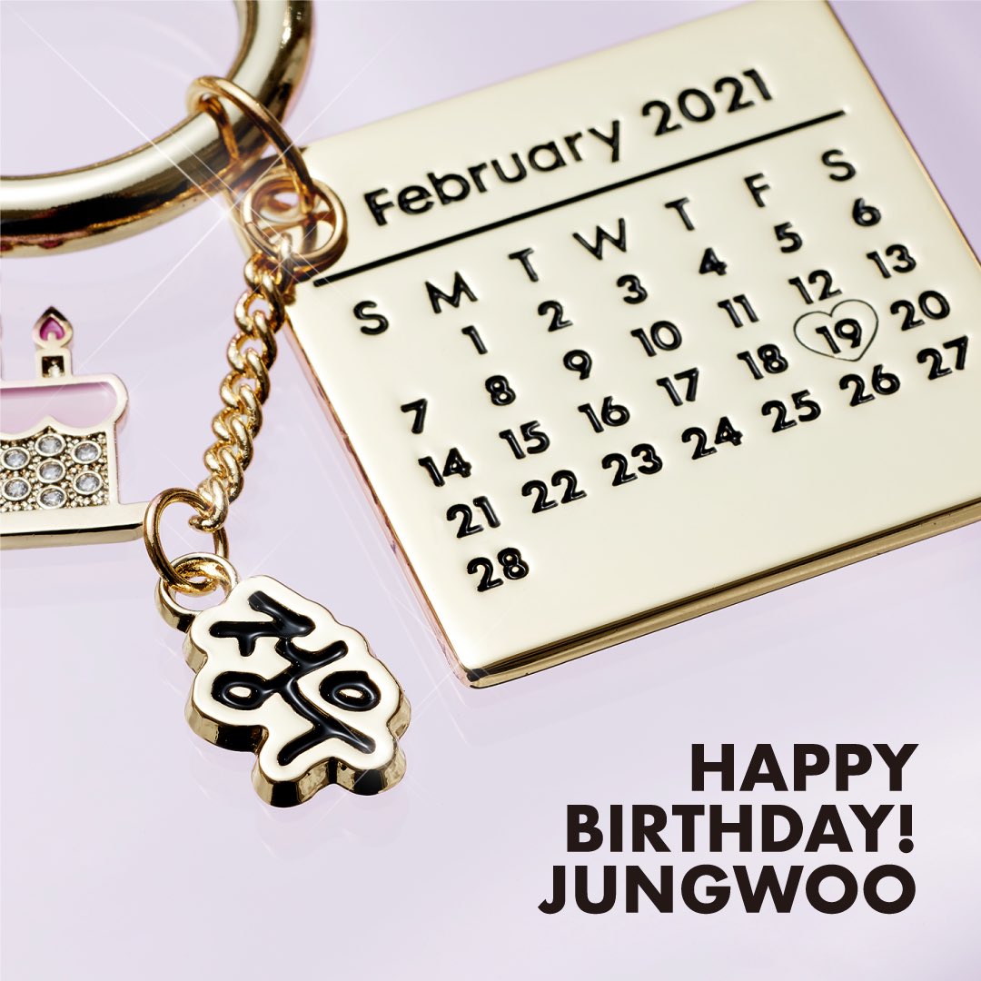 [NCT] Happy Birthday Jungwoo : Artist Birthday Keyring