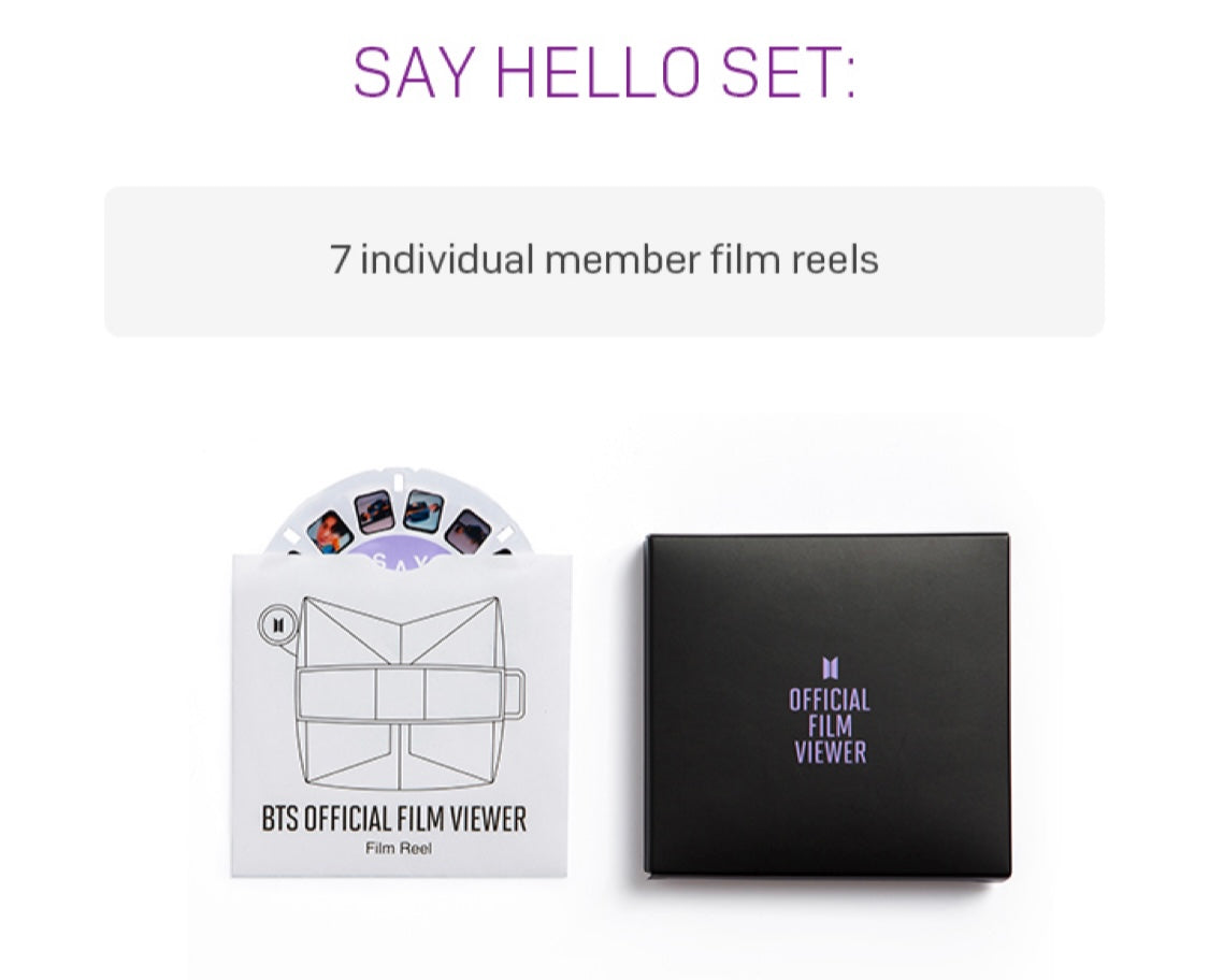 [BTS] Official Film Viewer : S01 Reel : Say Hello Set
