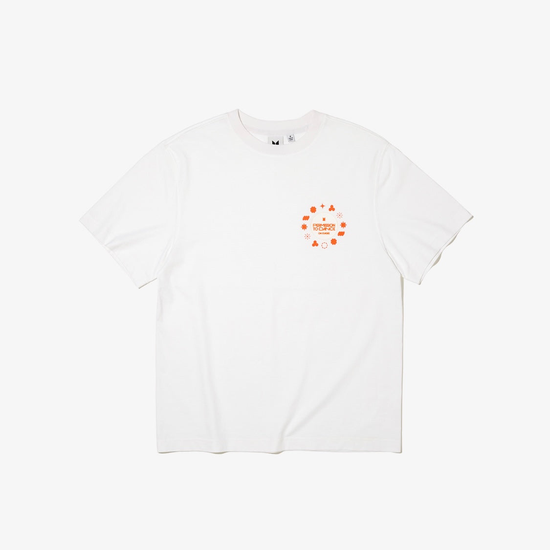 [BTS] Permission To Dance On Stage : Logo S/S T-Shirt (White)