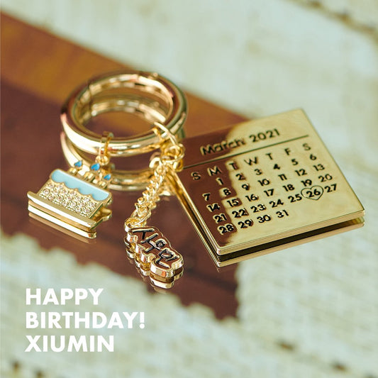 [EXO] Happy Birthday Xiumin : Artist Birthday Keyring