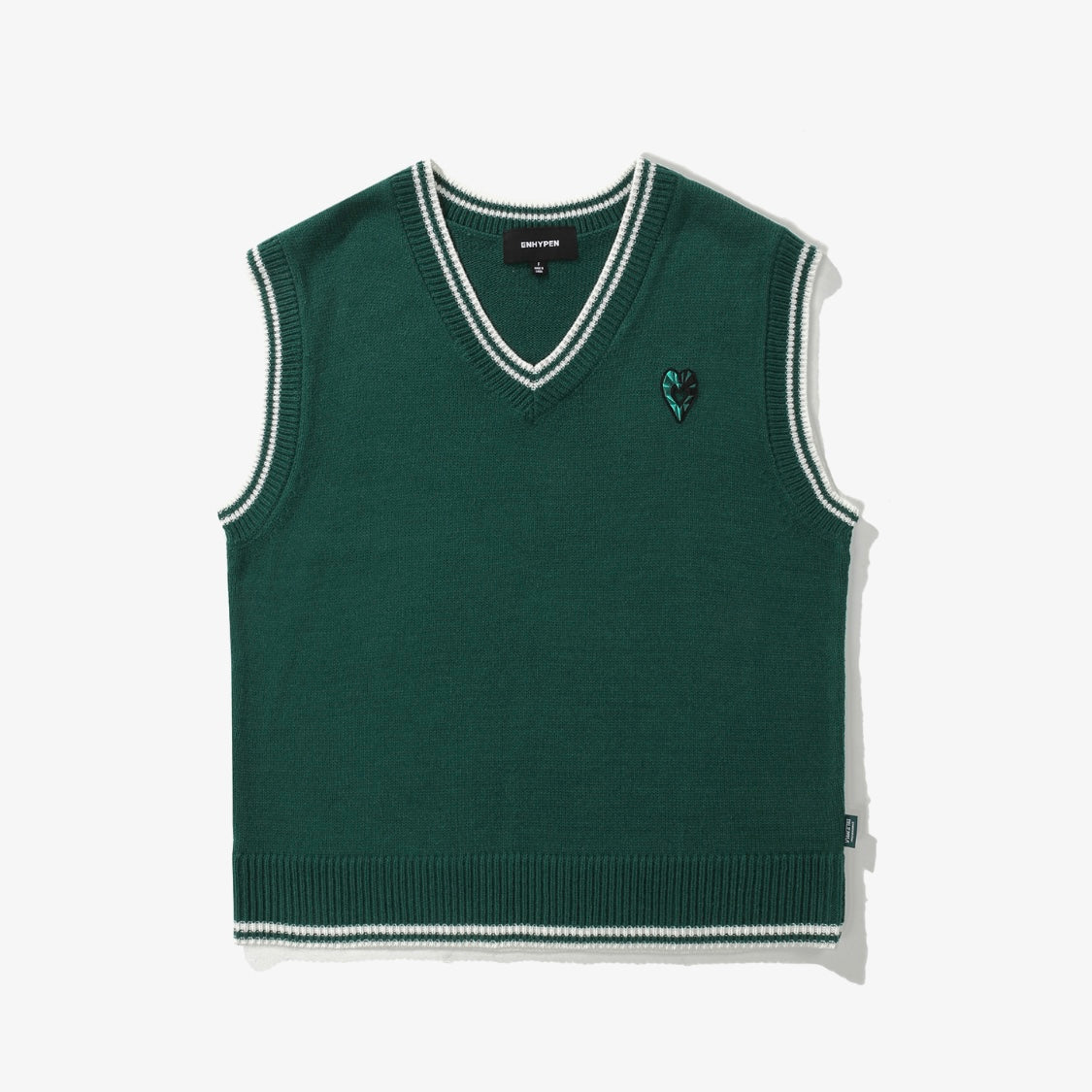 [ENHYPEN] DIMENSION : DILEMMA Uniform : Knit Vest (green)