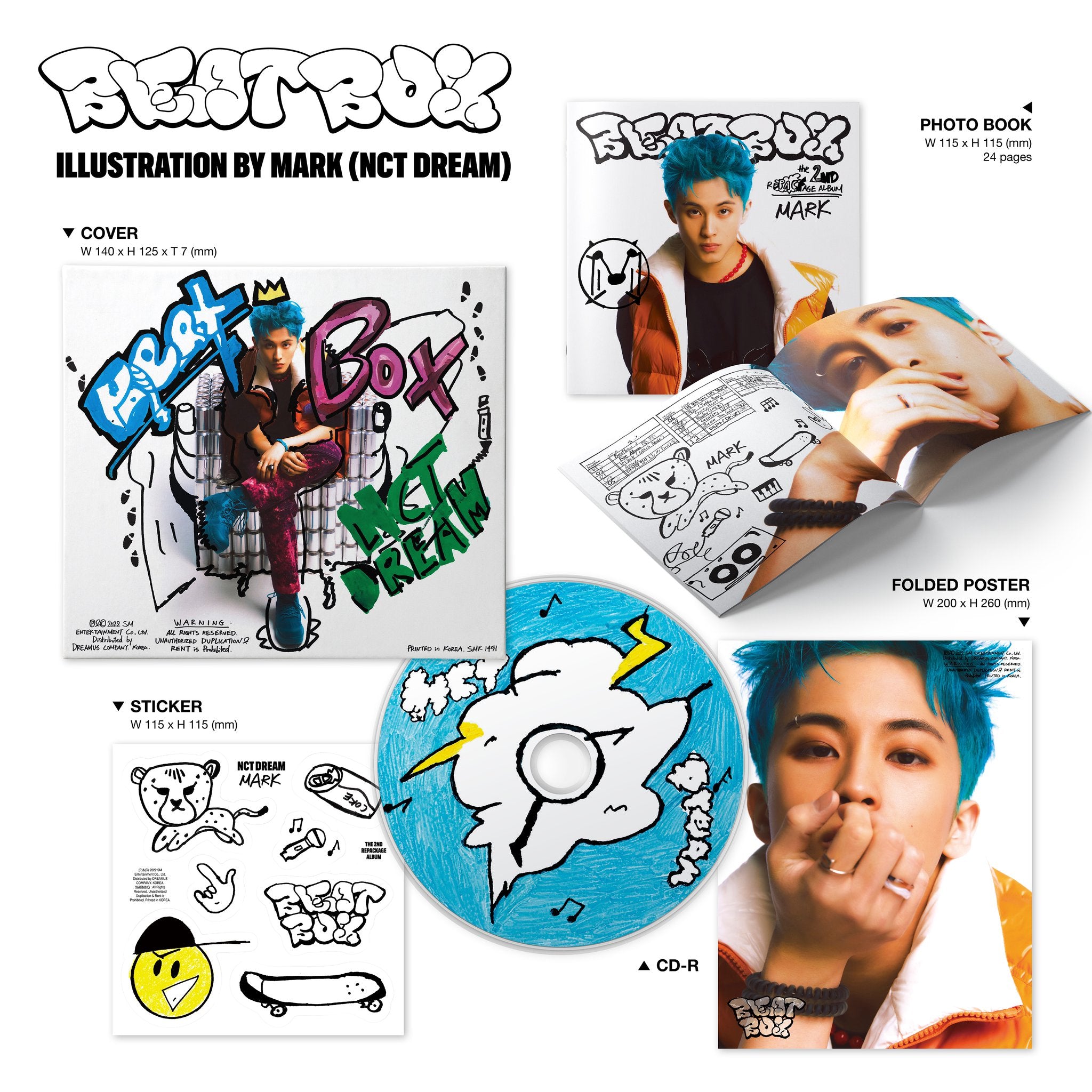 NCT] NCT Dream : Beat Box : Digipack – krmerch
