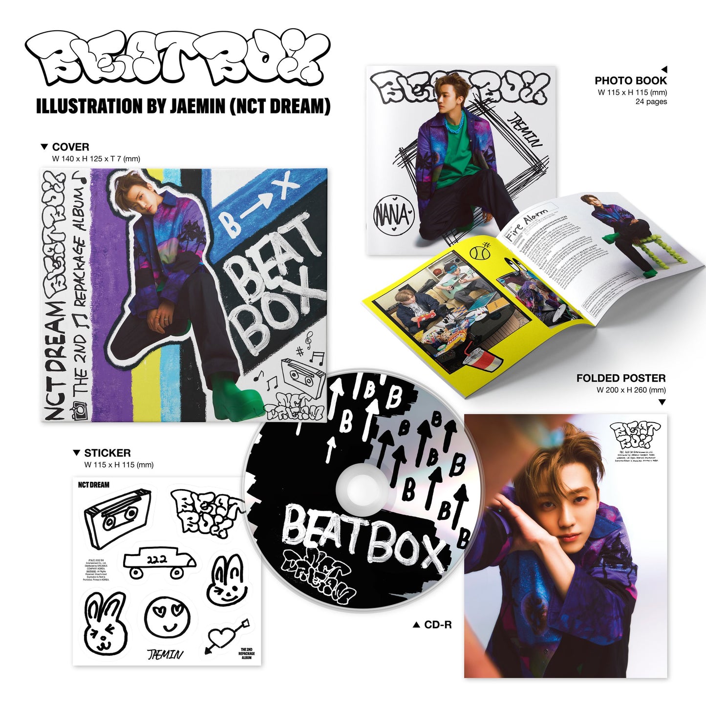 [NCT] NCT Dream : Beat Box : Digipack