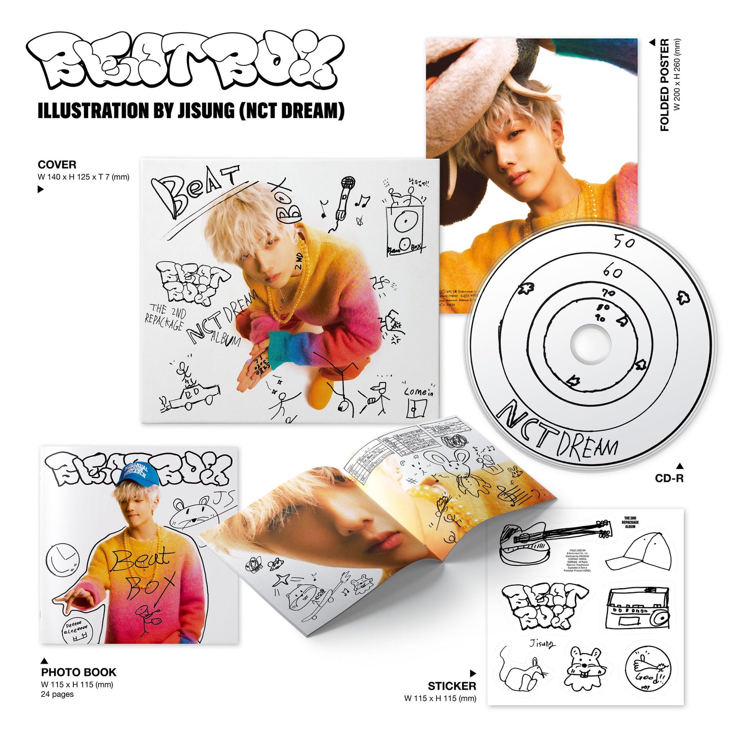 [NCT] NCT Dream : Beat Box : Digipack