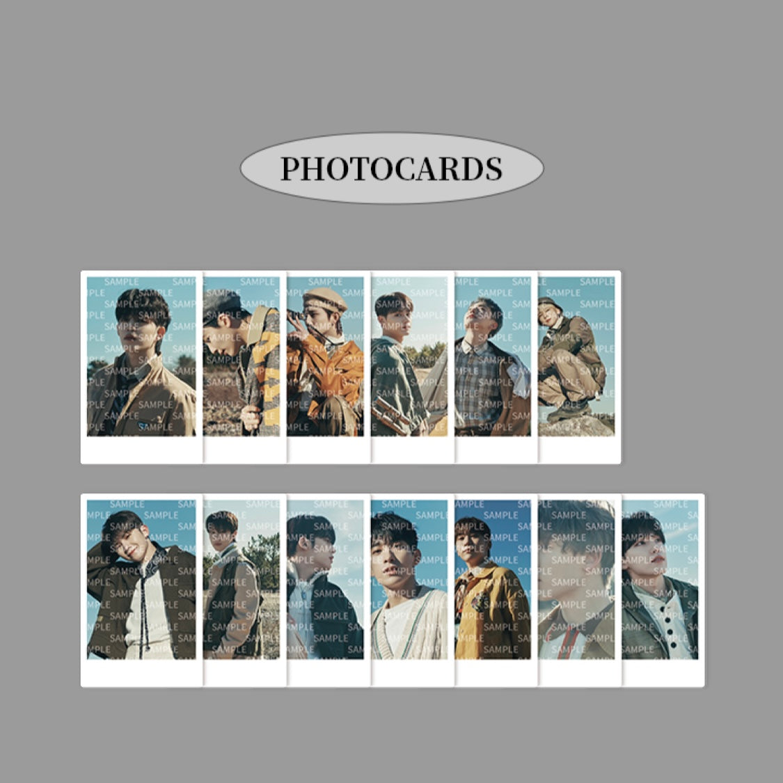 [SEVENTEEN] Face The Sun : Instant Photo Card Set (Ver.2)