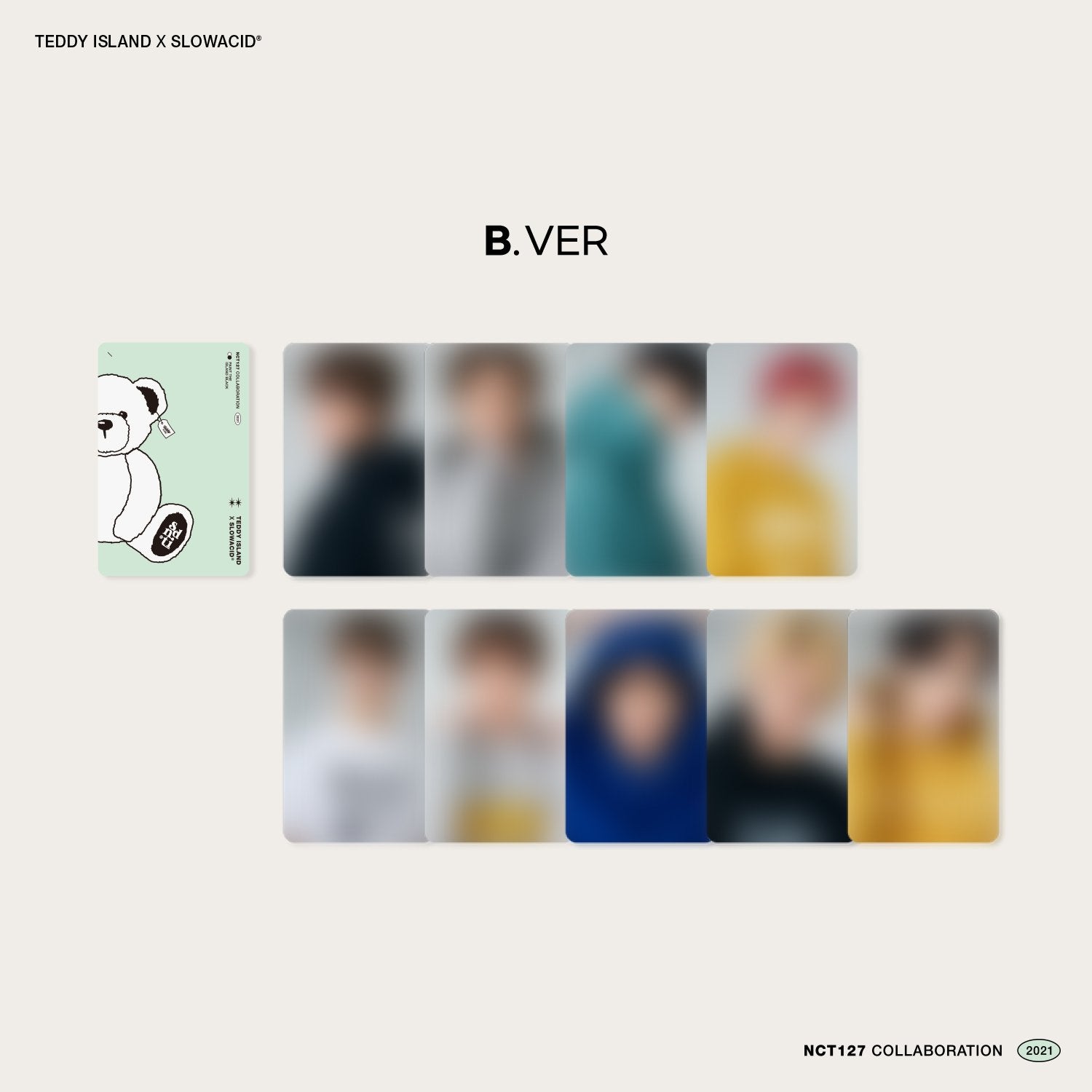 NCT] Slow Acid x Teddy Island : Teddy Boucle Hoodie – krmerch