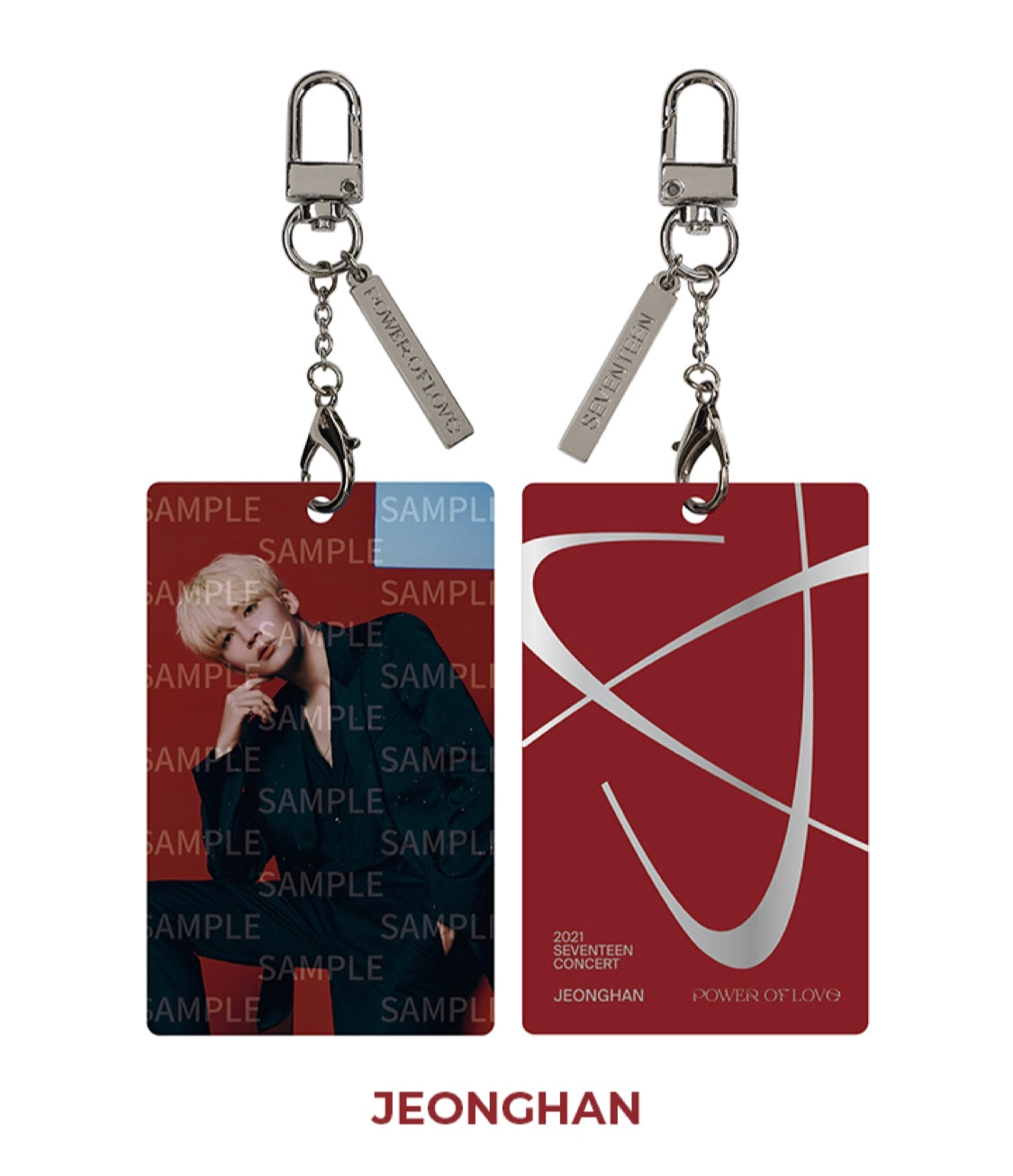 [SEVENTEEN] Power Of Love : Photocard Keyring