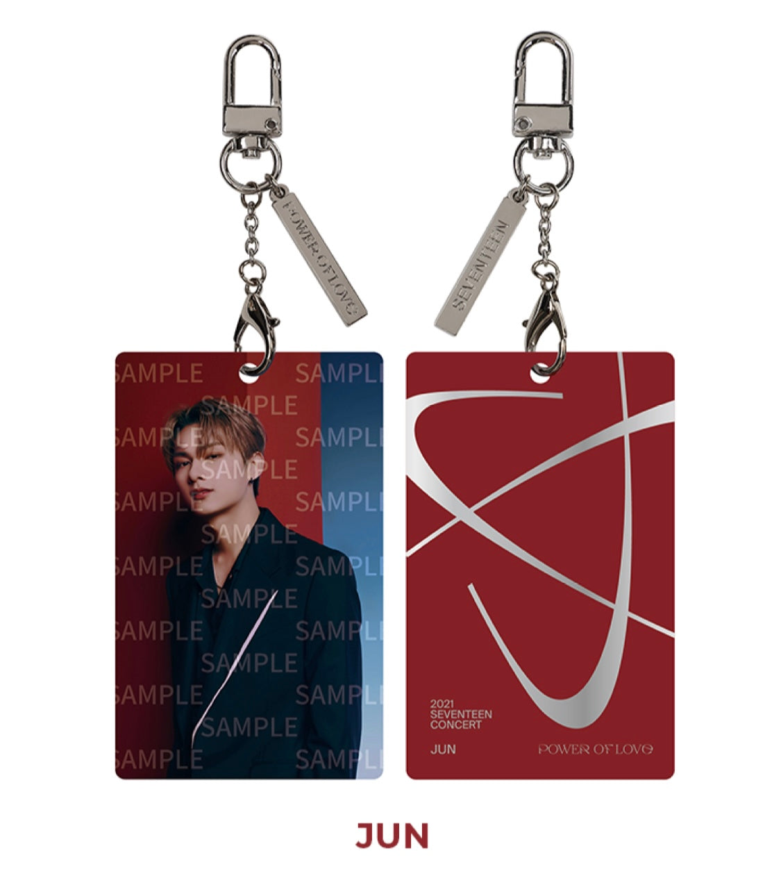 [SEVENTEEN] Power Of Love : Photocard Keyring