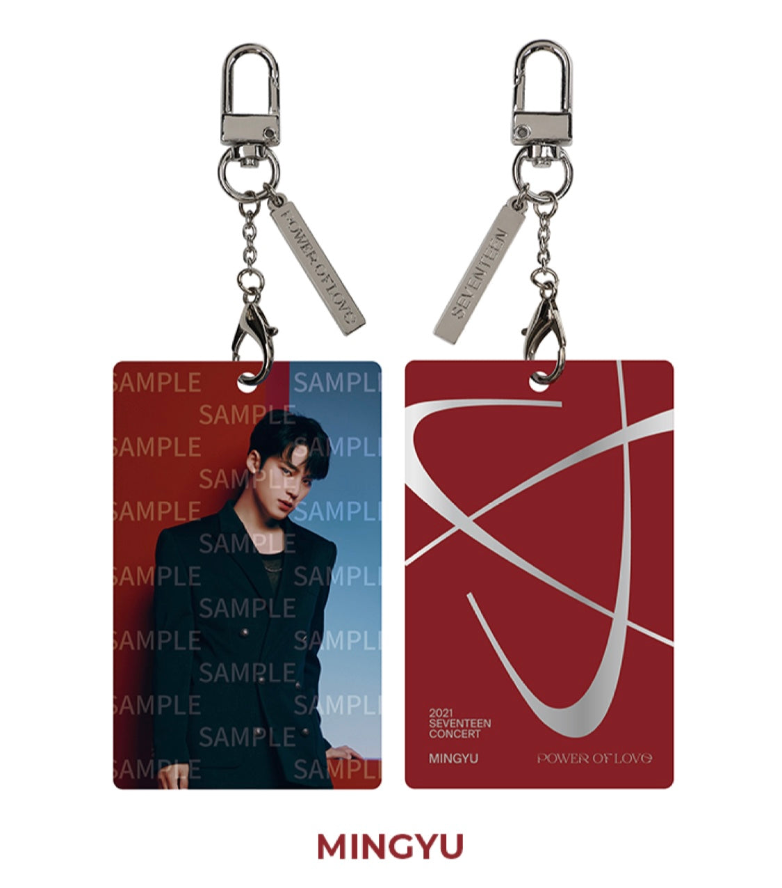 [SEVENTEEN] Power Of Love : Photocard Keyring