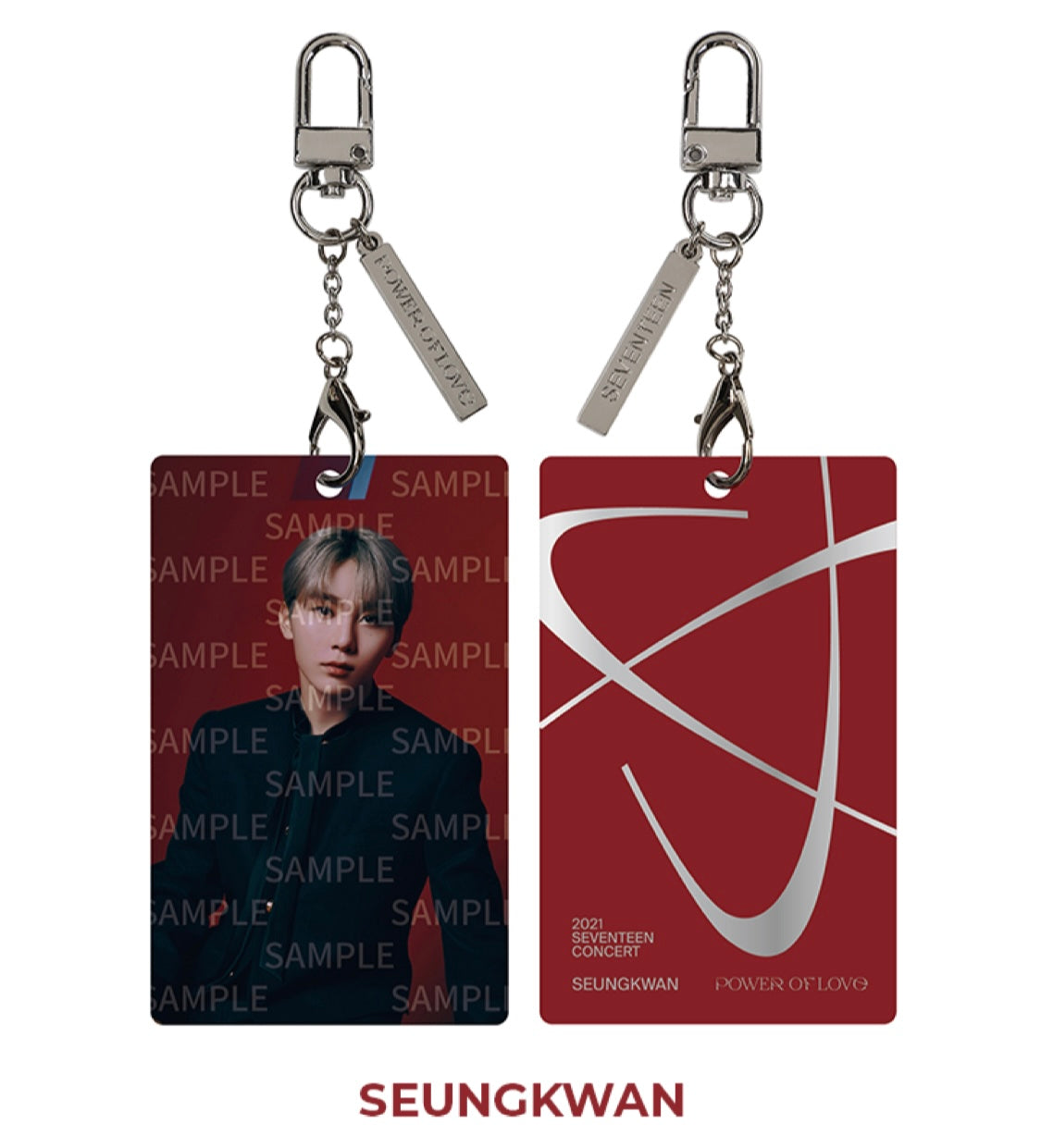 [SEVENTEEN] Power Of Love : Photocard Keyring