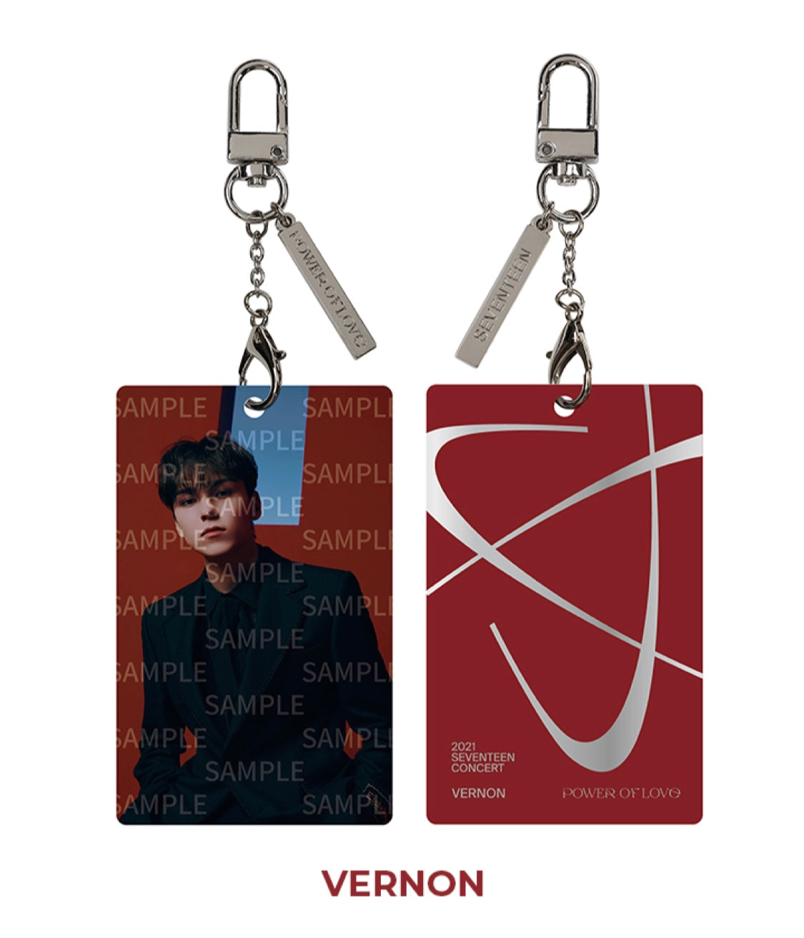 [SEVENTEEN] Power Of Love : Photocard Keyring