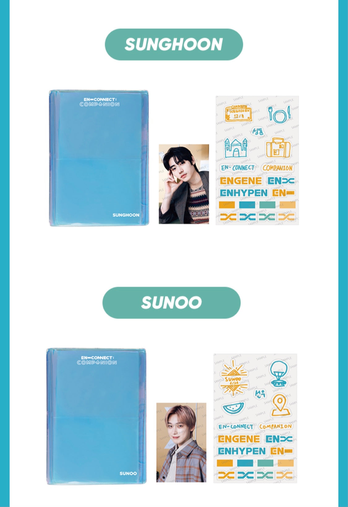 [ENHYPEN] En-Connect : Companion : Mini Photo Binder