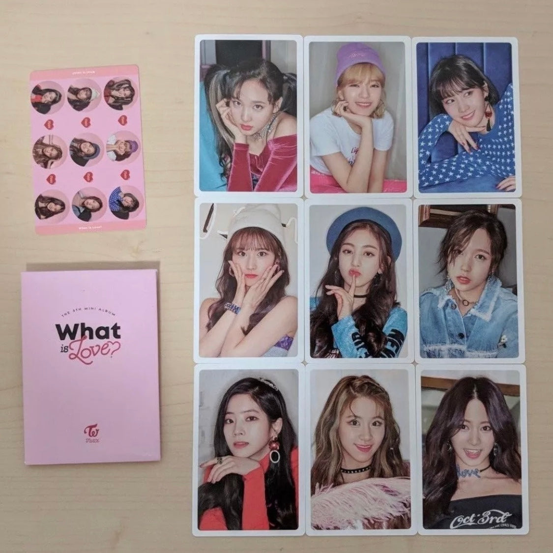 [TWICE] Pre Order Benefit Photocards