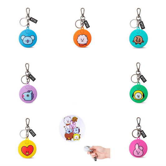 [BT21] LED Projection Keyring