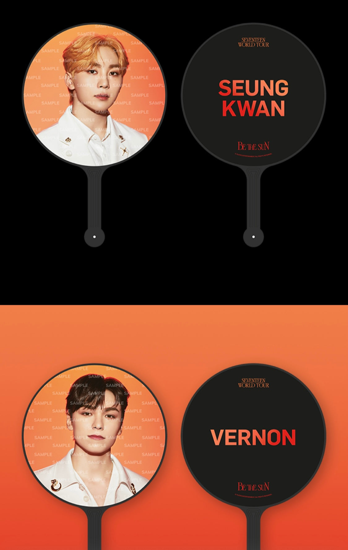SEVENTEEN セブチ ディノ うちわ be the sun picket SEVENTEEN World Tour BE THE SUN Image Picket
