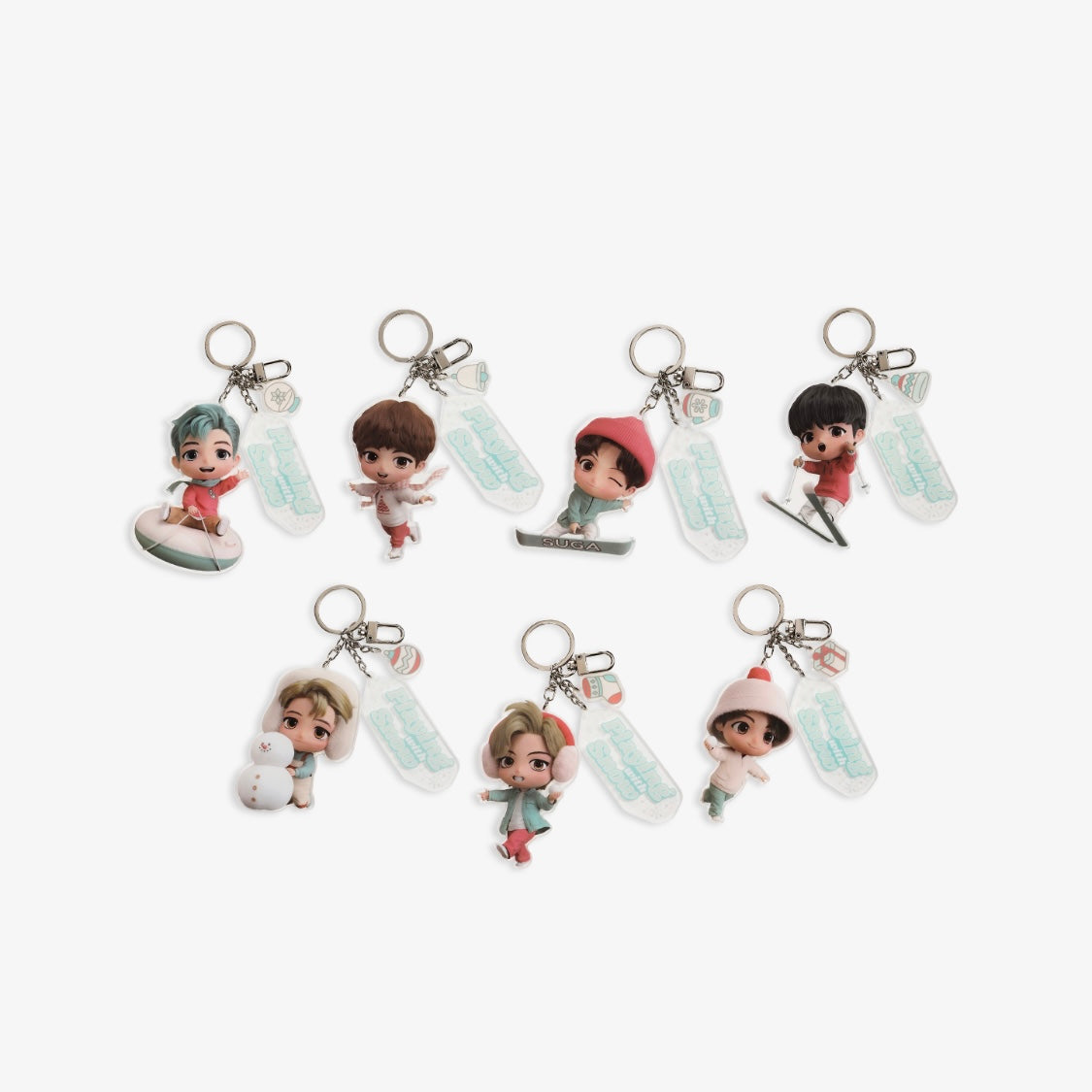 [BTS] TinyTAN : Holiday Version : Acrylic Keyring