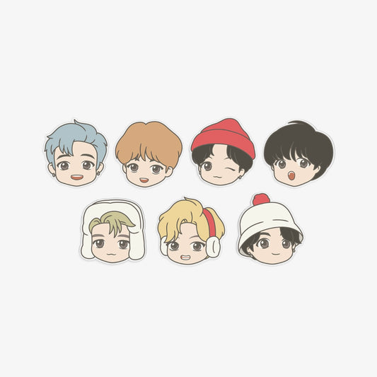 [BTS] TinyTAN : Holiday Version : Magnet Set