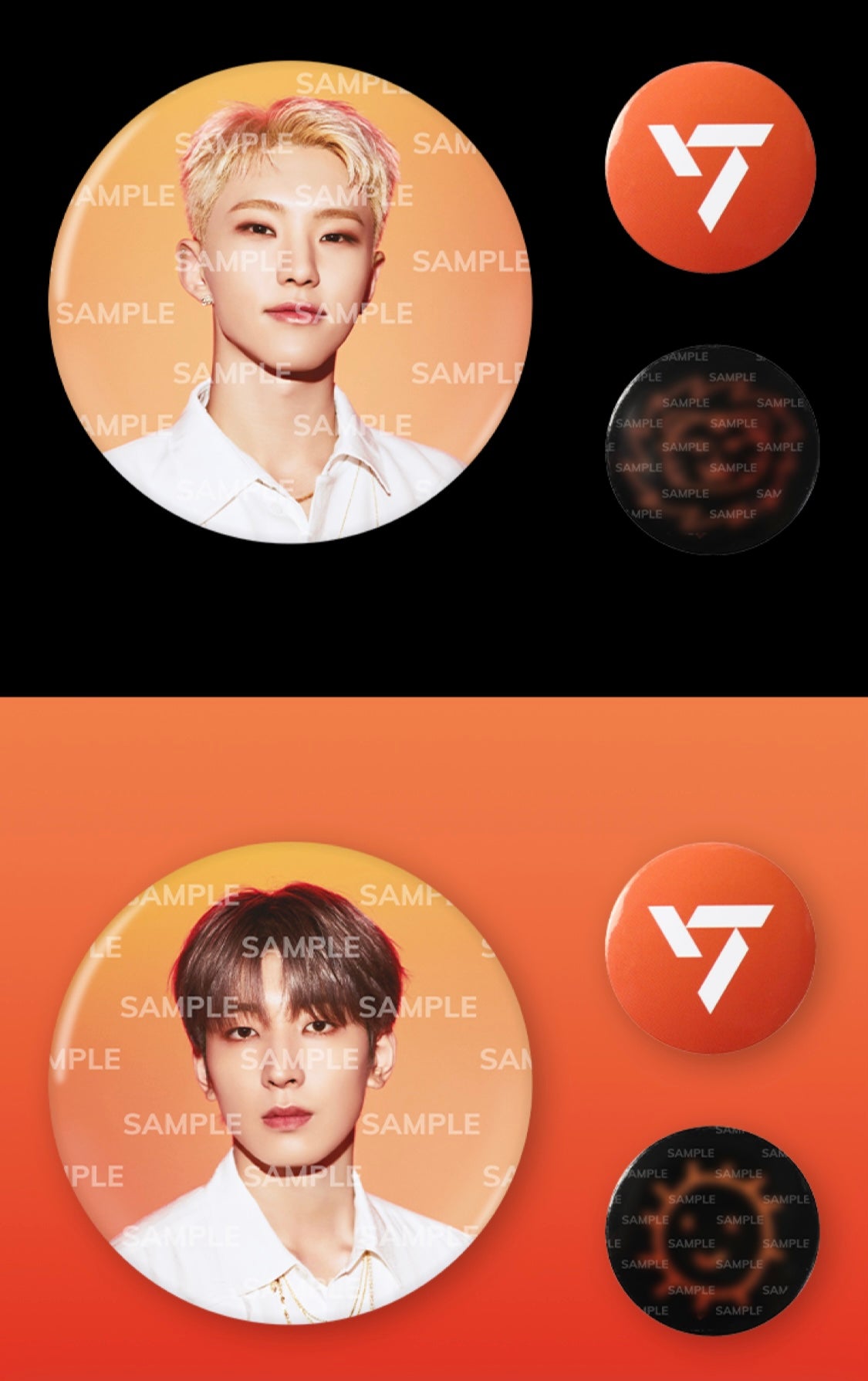 [SEVENTEEN] Be The Sun : Badge Set