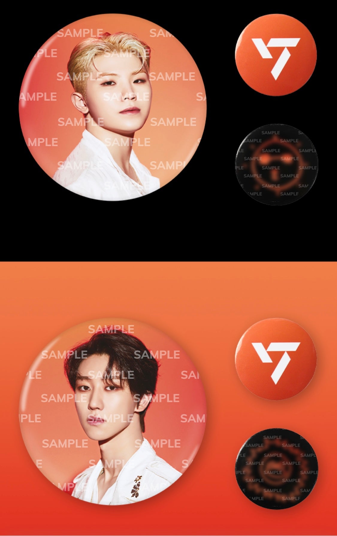 [SEVENTEEN] Be The Sun : Badge Set