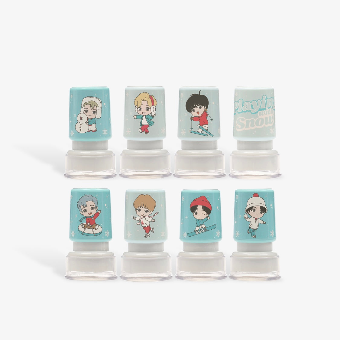 [BTS] TinyTAN : Holiday Version : Stamp Set